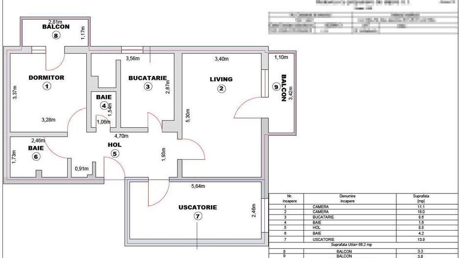 APARTAMENT 3 CAMERE DE VANZARE ALEEA IASOMIEI TURNIȘOR - Poză 8