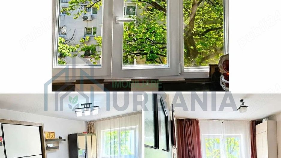Apartament 2 camere decomandat, etaj 3 din 4, zona Dacia, mobilat si utilat, loc de parcare inclus - Poză 1
