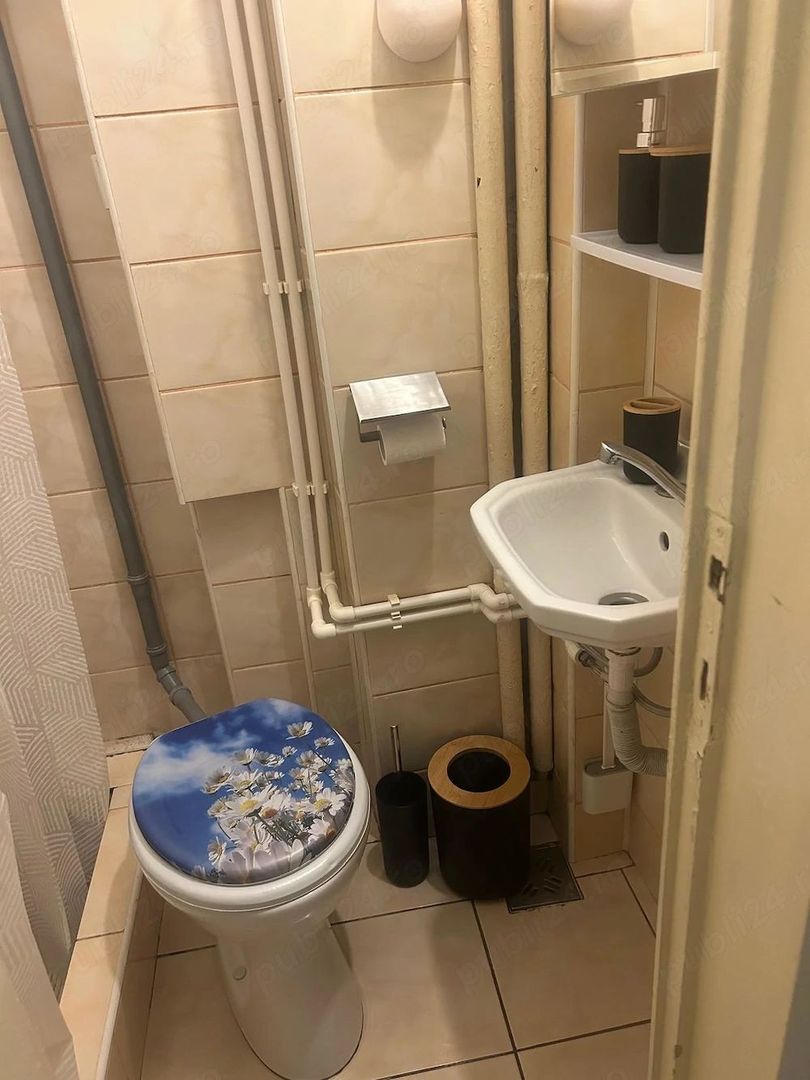 Garsonieră 26 mp, decomandată, boxă, mobilată, metrou Dristor 5 min - Poză 4