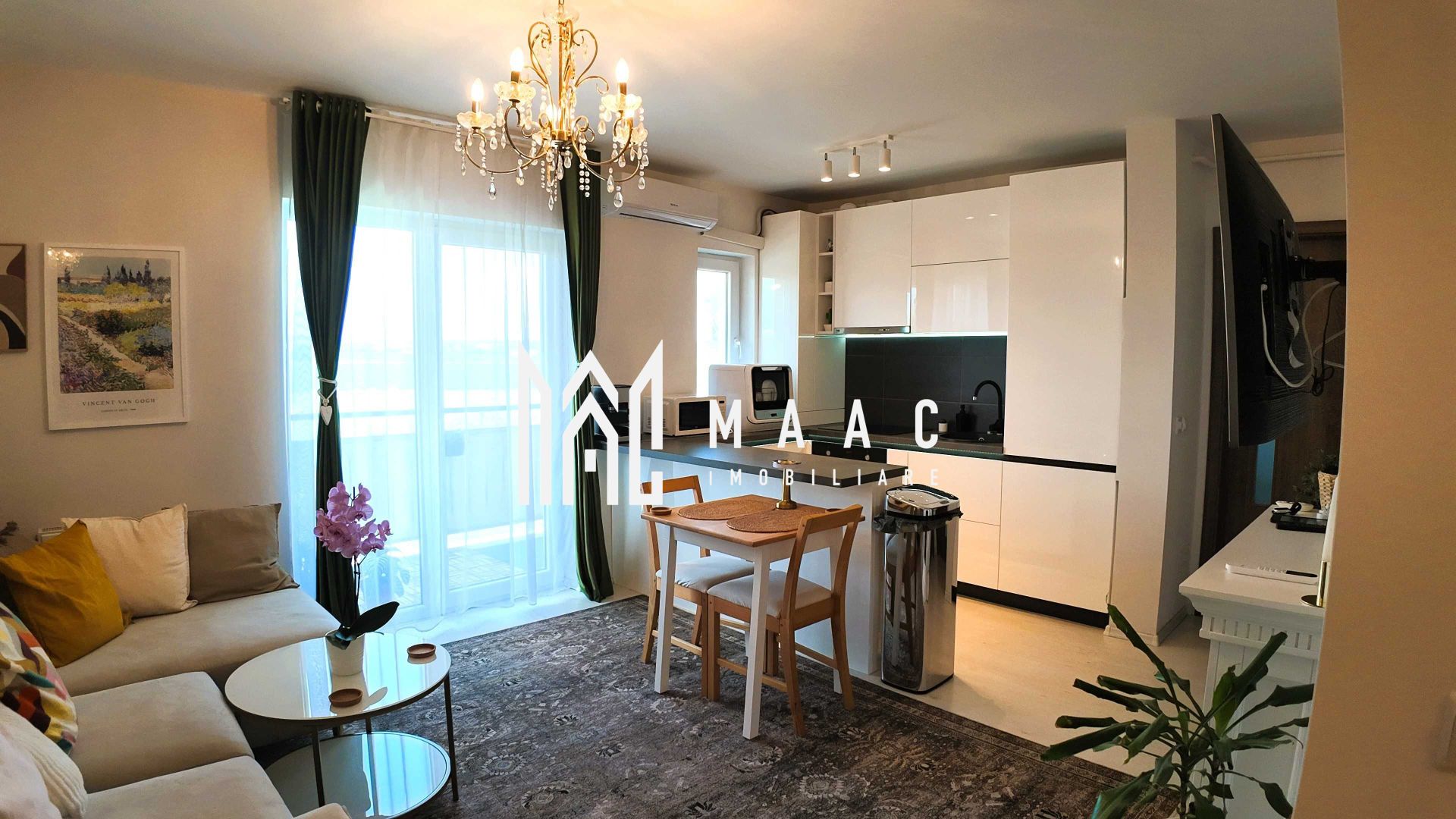 Apartament de vanzare Sibiu | 3 camere decomandat | Vest, 52 mp - Poză 1