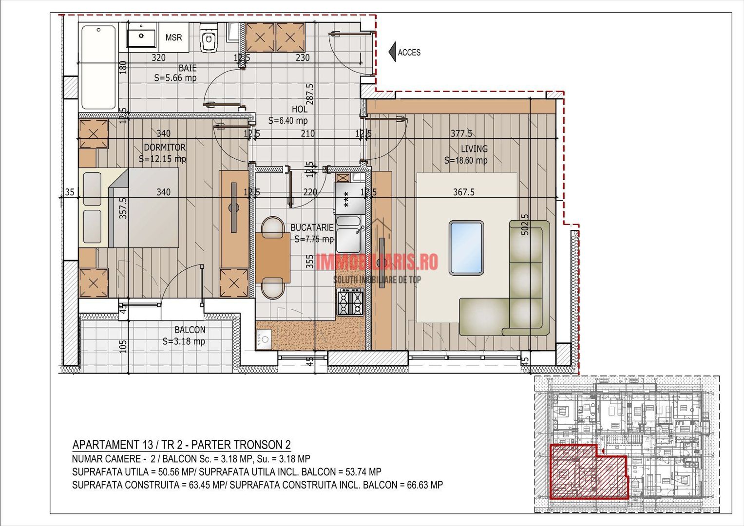 Theodor Pallady - Zone Verzi - Parcuri - Metrou - Comision 0% - Schiță 2