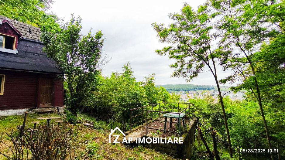 Teren Platou - 1613 mp - cu căbănuță intabulată– vedere panoramica - Poză 4