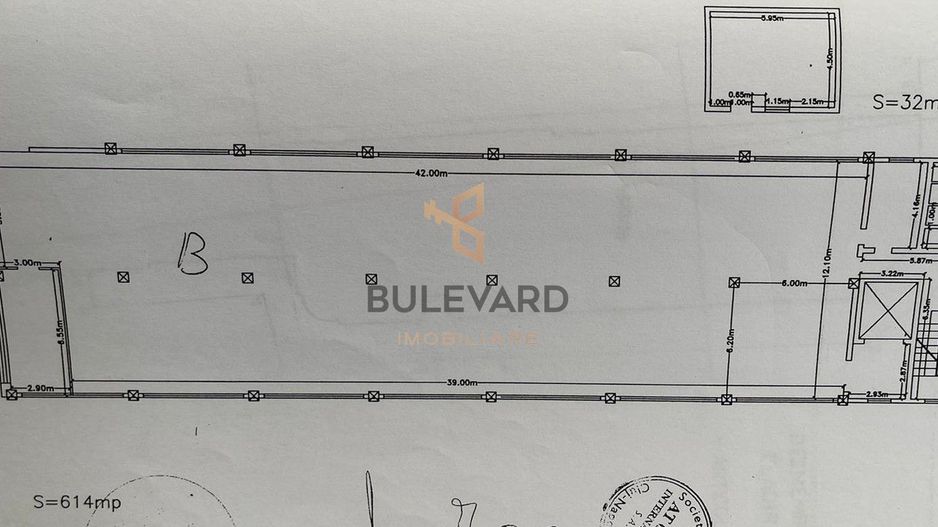 Spatiu industrial 614 mp, Lift, Zona Piata 1Mai! - Schiță 4