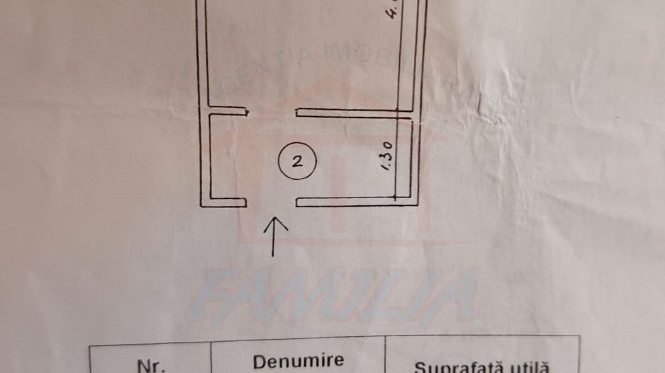 25.000 € negociabil , Garsonieră luminoasă de vânzare | Micro 40 Galaț - Poză 3