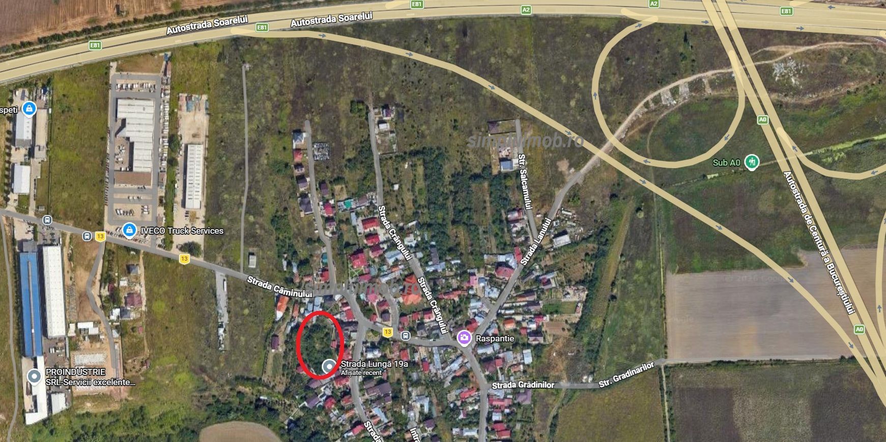 Teren 2400 mp cu utilitati comuna Manolache lLanga Centura Bucuresti - Poză 2