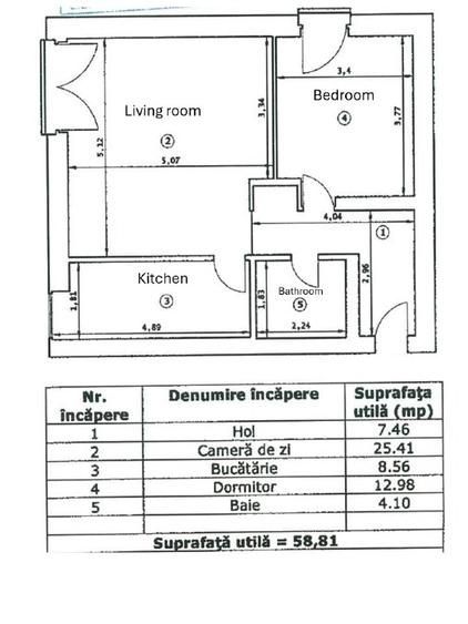 Alia apartament 2 camere bloc 2010, parcare inclusă. - Poză 9