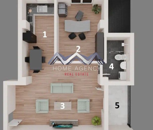 Apartament 2 camere Otopeni central - Schiță 7