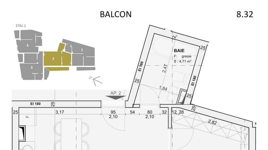 Apartament 2 camere FINISAT | Ploiesti 44 | Comision 0% - Poză 11