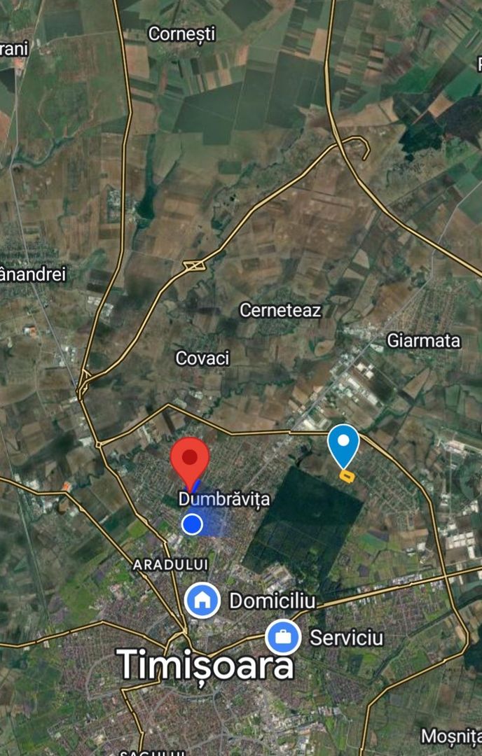 Teren cu front de 24m pentru locuinta individuala/duplex - Poză 1