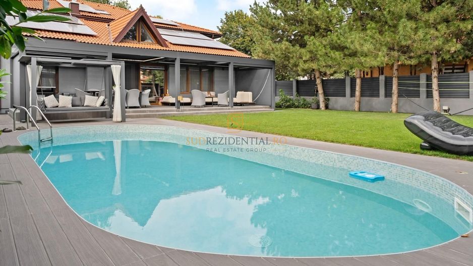 Vila premium 6 camere, ultrafinisata, cu piscină|Pipera-Iancu Nicolae - Poză 19