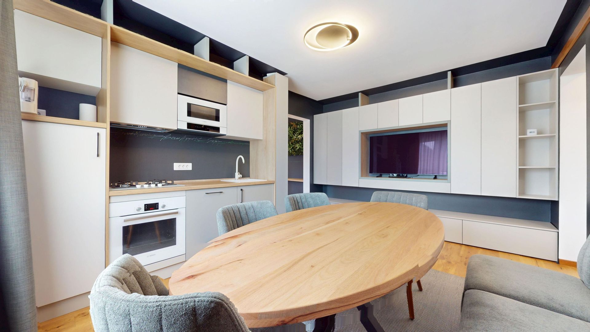 Apartament 3 camere, renovat integral -- desing, culoare si armonie - Poză 4