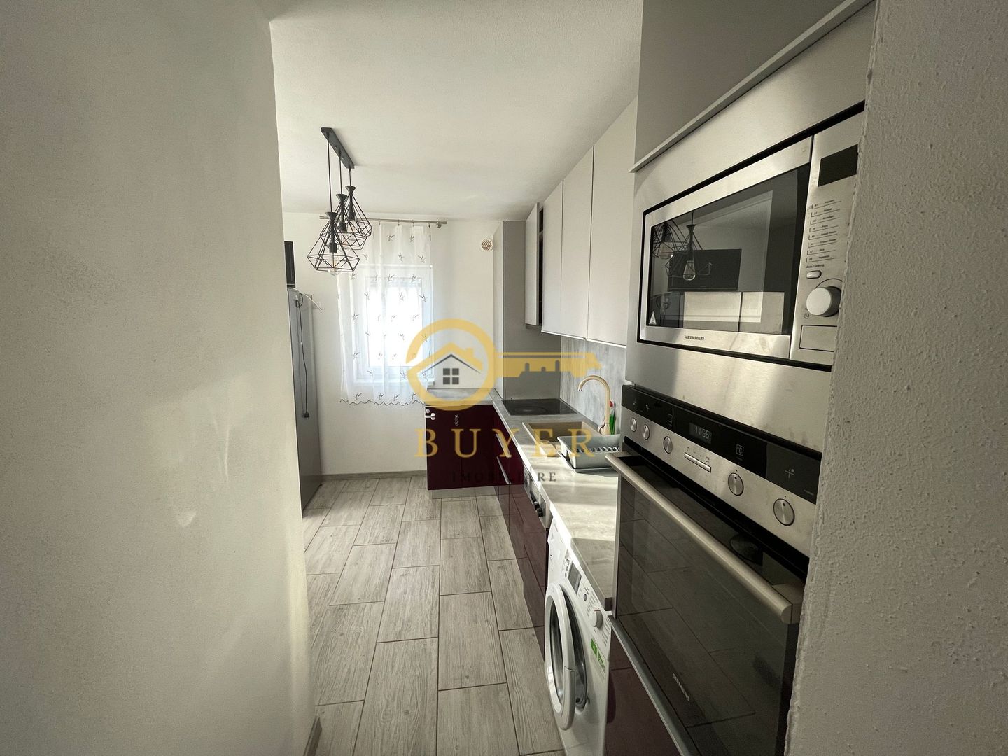 Apartament cu 2 cam la etajul 1, complet mobilat si utilat, balcon - Poză 12