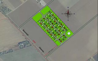 Teren 84.400 mp, ideal dezvoltare rezidentiala, PUZ aprobat, Frumusani - Poză 4