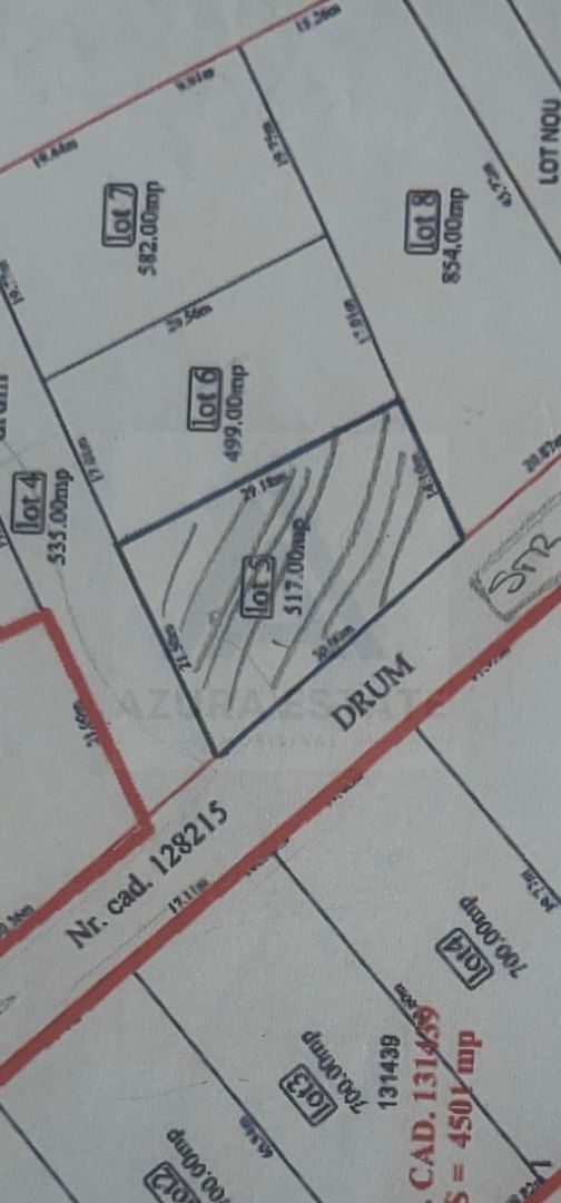 Teren intravilan 517 mp cu utiliati la drum principal in zona Tilisca - Poză 5