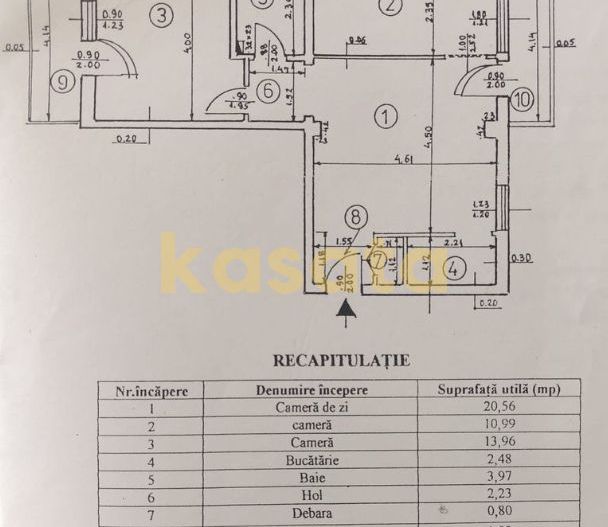 Apartament 3 camere | Aviației - Poză 12