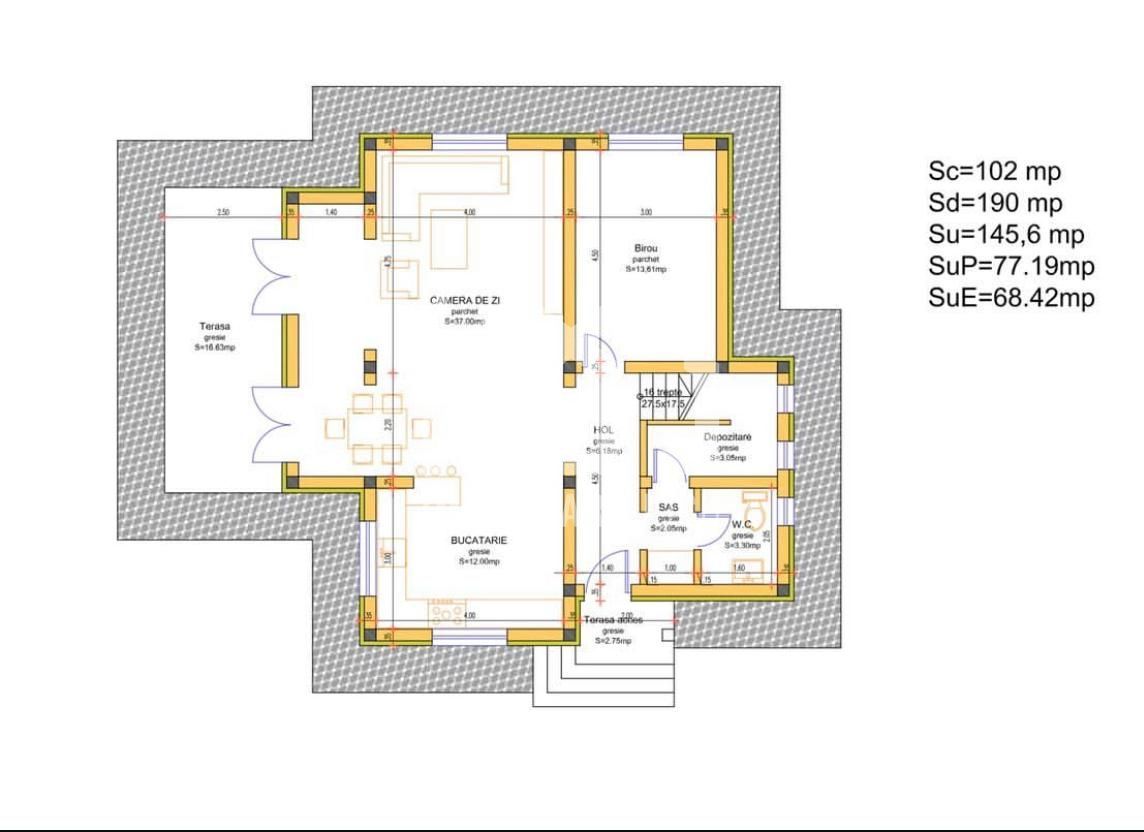 Casa individuala, 5 camere,119mp, Teren 500mp, Jucu de Mijloc, Panemar - Poză 2