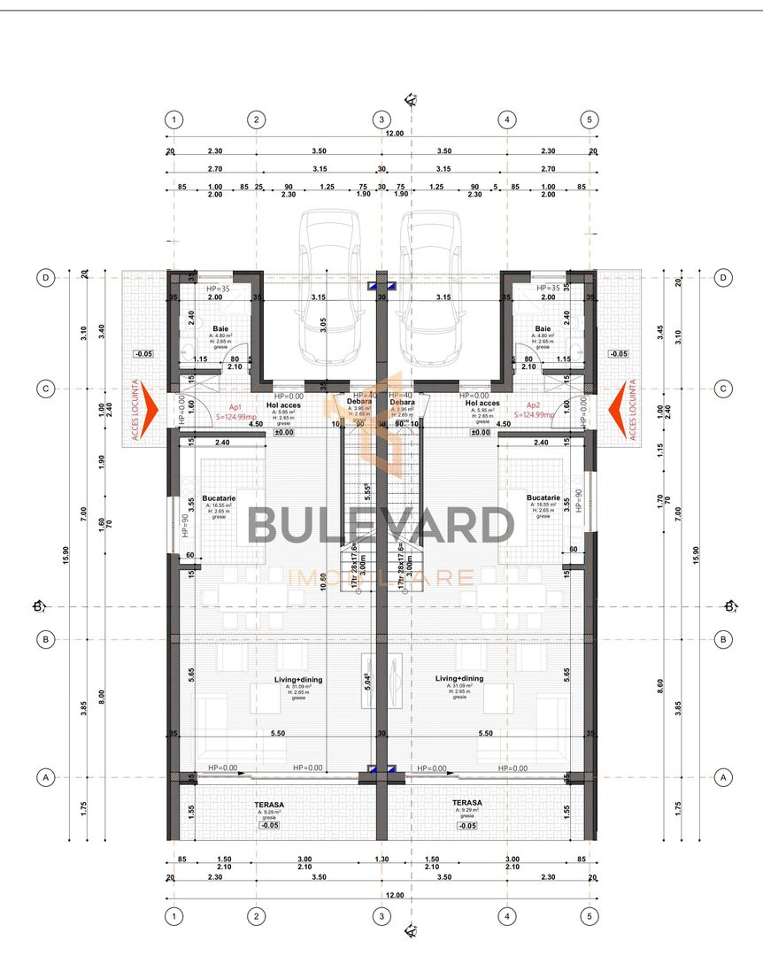 Case de tip duplex in zona exclusiv de case! - Poză 13