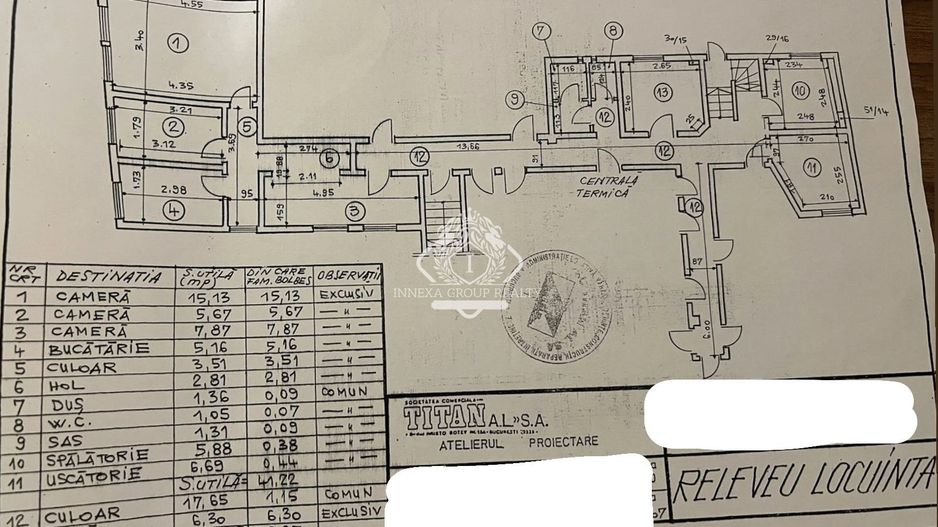 Apartament 2 camere I 50mp I decomandat I Zona Unirii - Centrul Vechi - Schiță 8