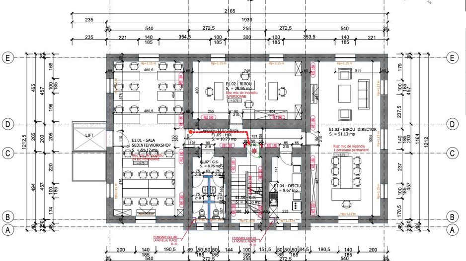 Clădire administrativă renovată integral – oportunitate investițională – Brașov - Schiță 46