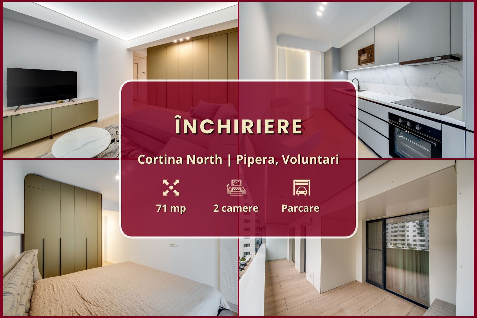 Cortina North || 2 camere || Comision 0% - Poză 2