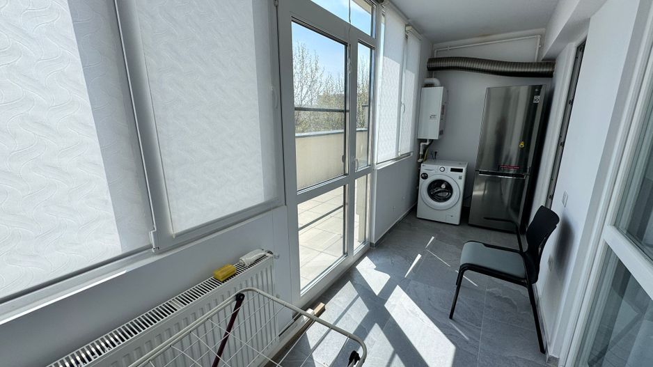 AP. 2 CAMERE PLATANI, TERASA 20 MP, MOBILAT, PARCARE INCLUSA, COMIS 0% - Poză 7