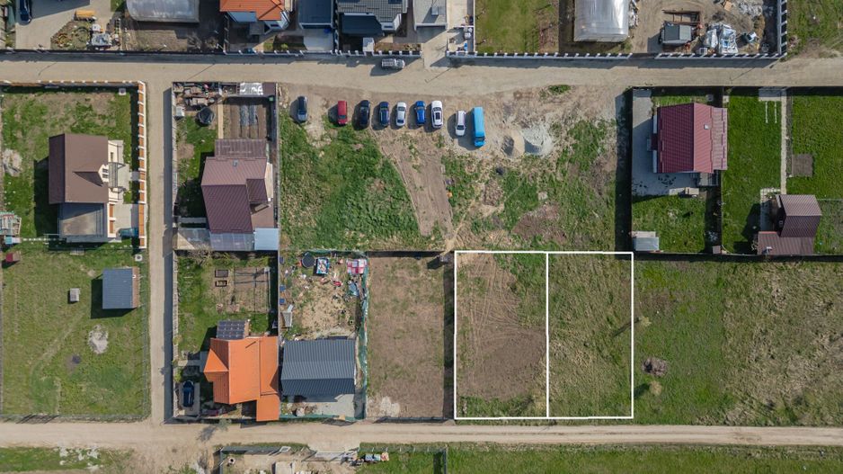 Teren 479 mp pentru construcții locuințe, Bod, utilități la stradă - Poză 2