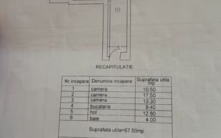 3 CAMERE DECOMANDAT--ETAJ 1-- ROND MALL MOLDOVA - Poză 8