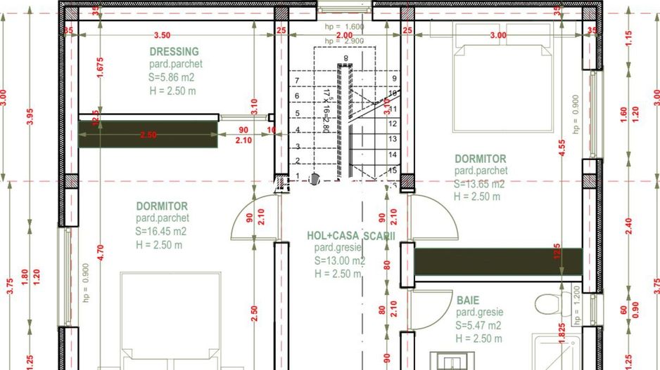 Casă Individuala 4 CAMERE de vânzare în Cartier Izvor - Poză 3