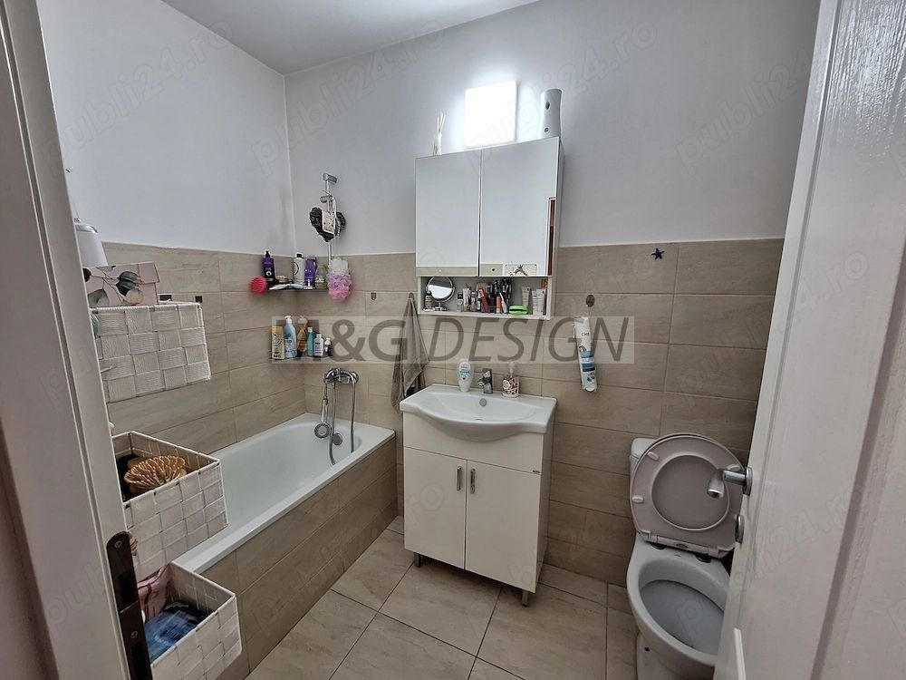 Apartament 1 camera,  Modern-Dorobantilor, 38mp cu centrala - Poză 3