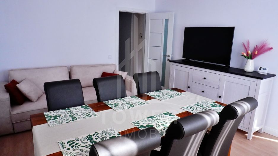 Apartament 3 camere, 2 băi, 2 balcoane, loc de parcare. - Poză 2