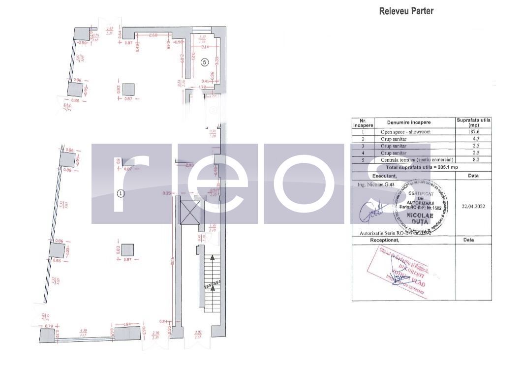 SPATIU COMERCIAL PREMIUM | 430 MP | IMOBIL NOU 2022 | RANDAMENT ESTIMAT 7,6% - Schiță 7