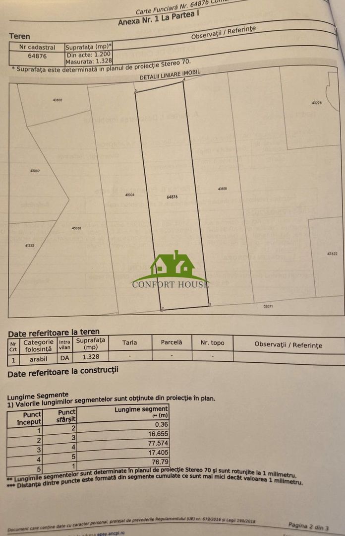 Teren intravilan | Goranu,Râmnicu Vâlcea | Barajul Oltului |1.320 mp - Poză 13