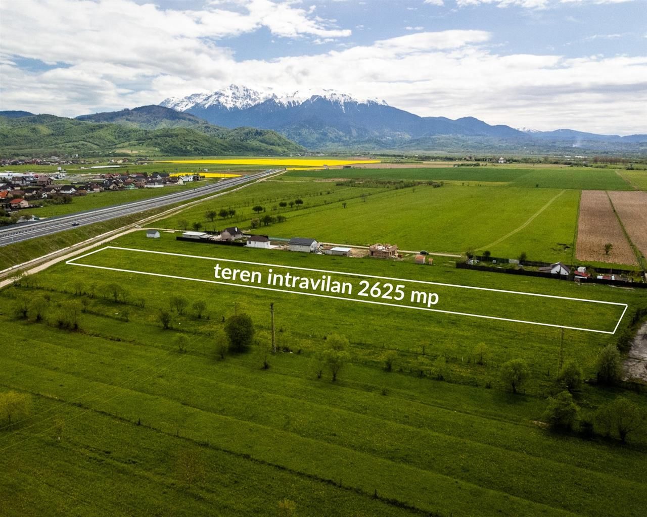 Teren intravilan, pe 2.623mp, zona de case, Rasnov, Brasov - Poză 1