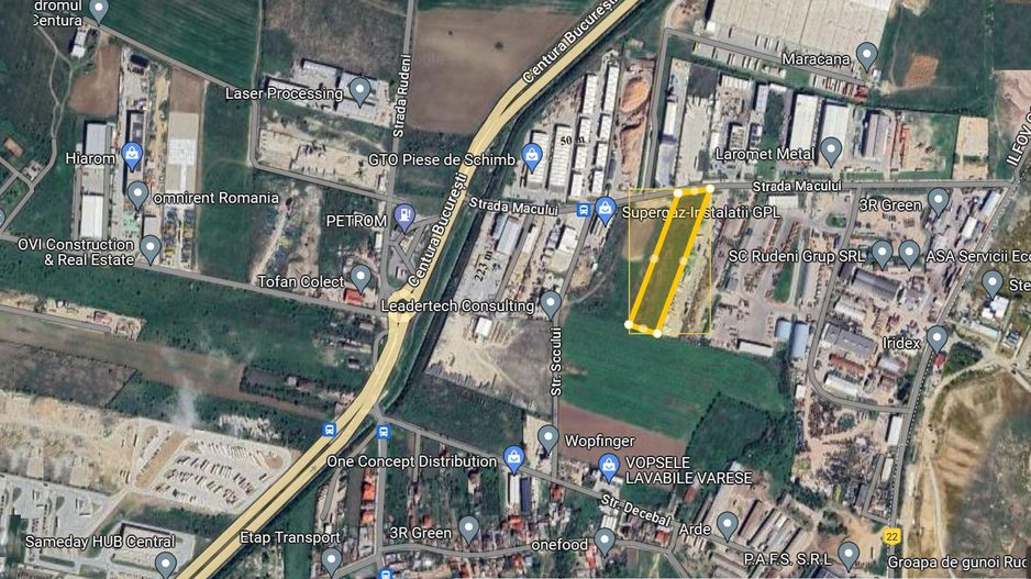 Industrial Land Presentation – Rudeni, Chitila | 10.000 sqm | - Poză 3