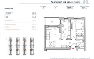Apartament cu 2 camere, Pipera, acces facil A3 - Poză 7