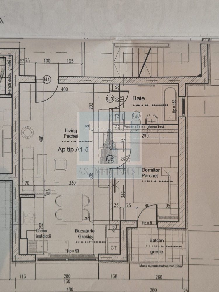 Apartament 2 camere mobilat/utilat-zona Garii/Sala Sporturilor - Poză 7
