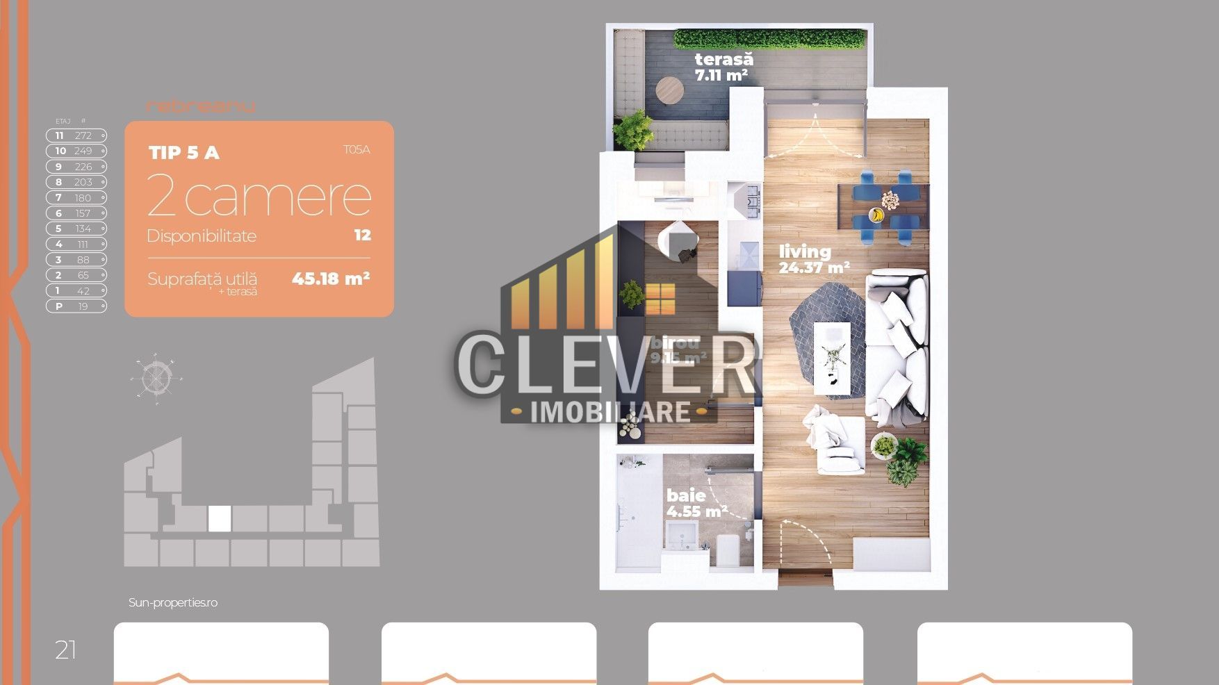 Titan Liviu Rebreanu Auchan Titan Apartament 2 camere - Poză 1