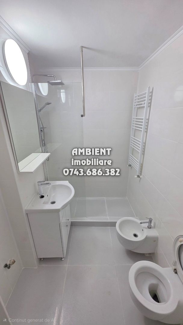 Apartament cu 3 camere, etaj 3, renovat total, VASLUI zona CENTRU-AUROCOR; - Poză 8