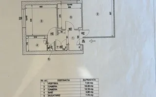 2 camere LUX || AVIATIEI - Schiță 14