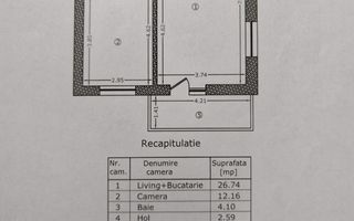 Apartament 2 camere decomandat bloc nou Metalurgiei - Poză 9