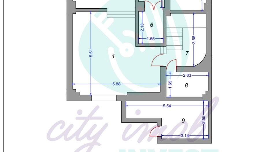 2 camere, 106 mp utili, imobil cu 1 ap/etaj – zona Obor - Poză 9