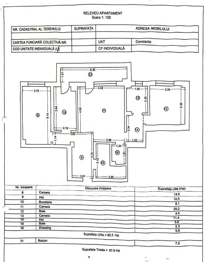 TOMIS PLUS (COD 05) Apartament 3 Camere Premium Ideal pentru Familie - Poză 5
