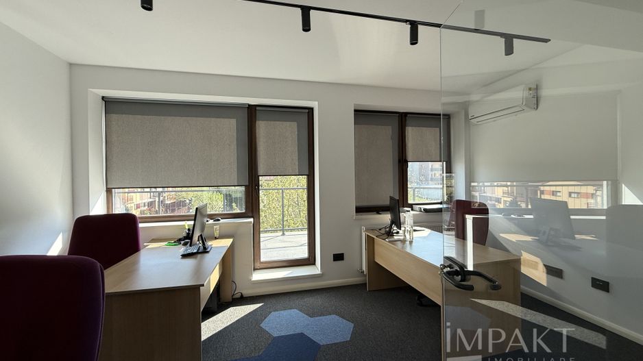 Spatiu de birouri dispus pe 2 niveluri , 225 m2 , Borhanci - Poză 12