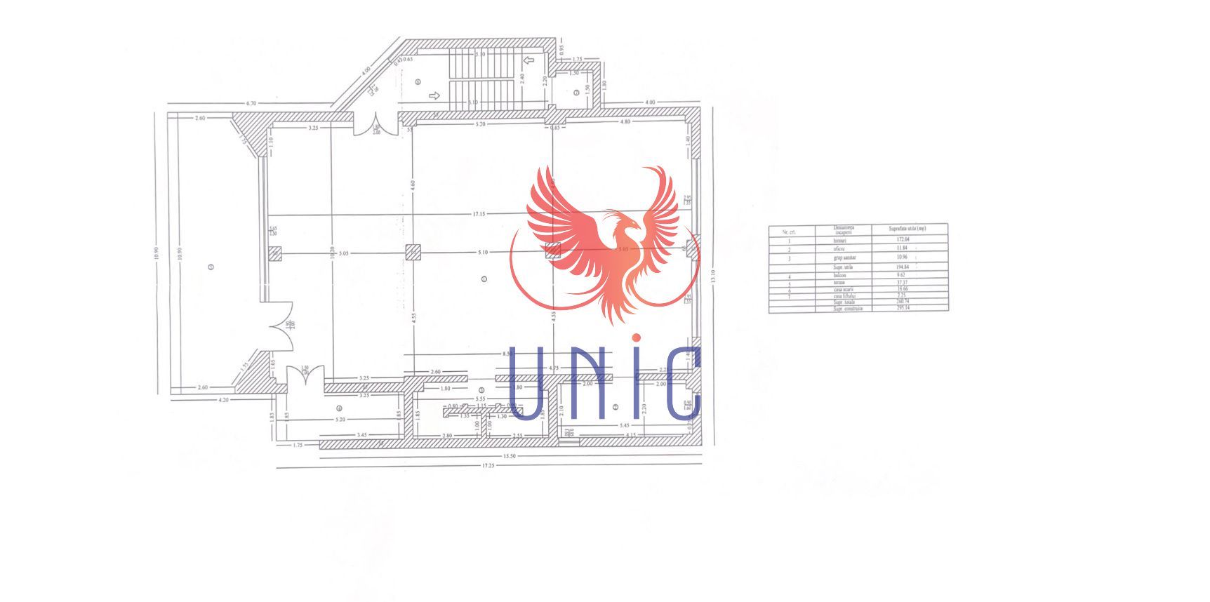 Spatiu Comercial / Birouri Central - Schiță 7