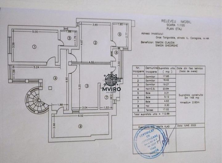 COMISON 0% /Casa de vanzare in Targoviste - zona Campulung, langa Liceul Petru C - Schiță 10