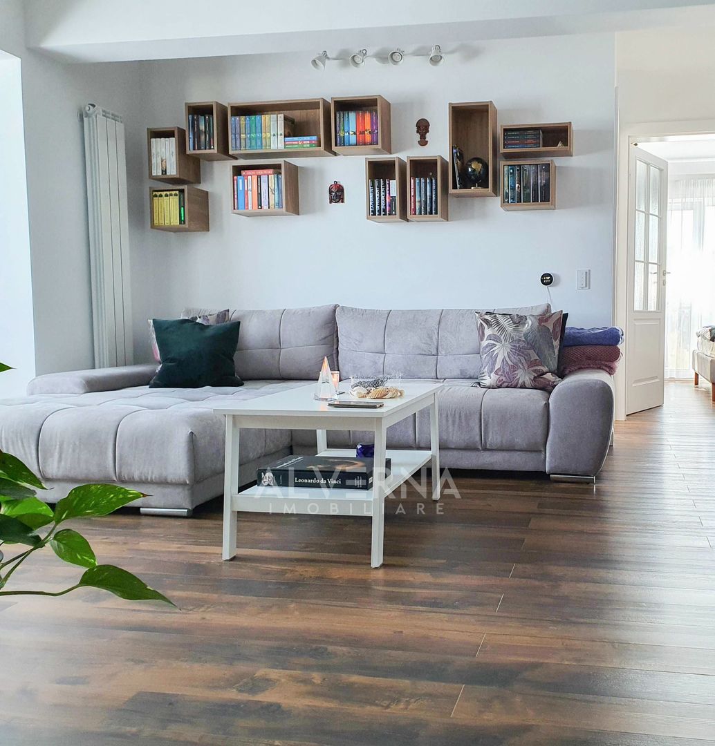 Apartament 3 camere,  bloc nou, 64 mp, mobilat, utilat, zona VIVO - Poză 6