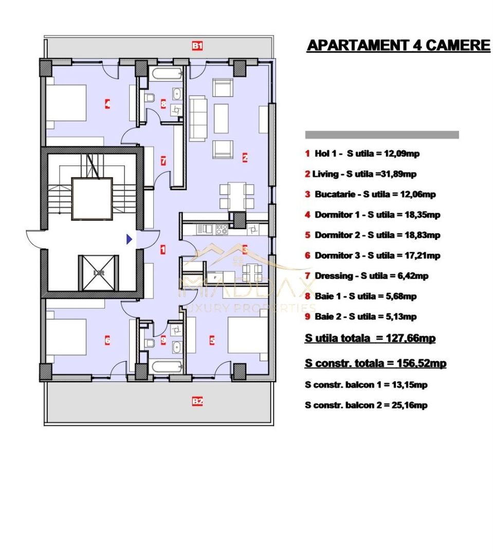 Apartament 4 camere//LUX//BLOC EXCLUSIVIST NOU//Herastrau//Cartierul Francez - Poză 32