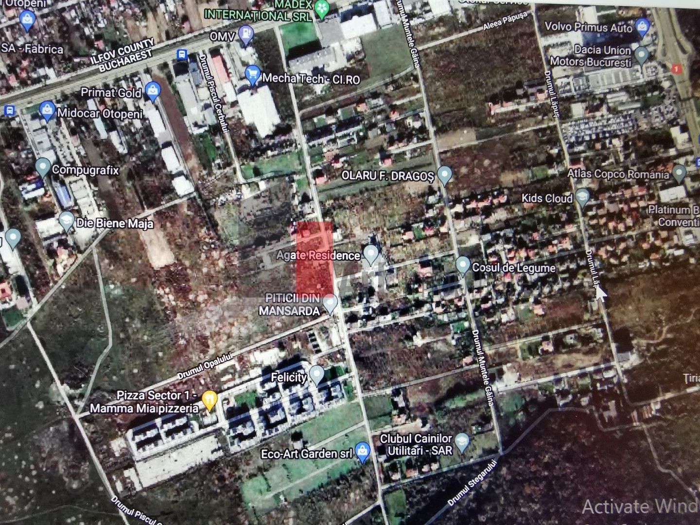 Zona Baneasa, lot casa, Drumul Agatului, - Poză 3