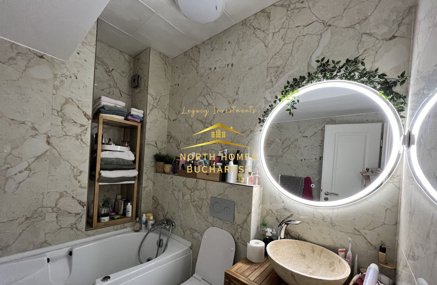 Apartament 3 camere, 2 bai si parcare - Poză 1