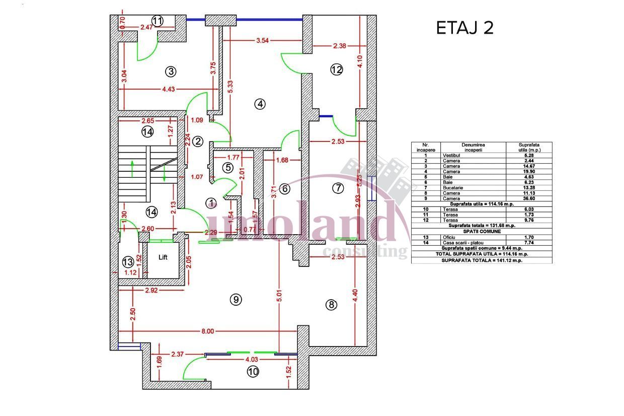 Cladire Reprezentativa - Dorobanti Capitale - Schiță 12